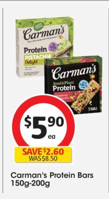 Carman's Protein Bars