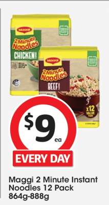 Maggi 2 Minute Instant Noodles 12 Pack