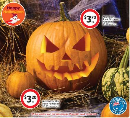 Australian Jack O Lantern Pumpkin
