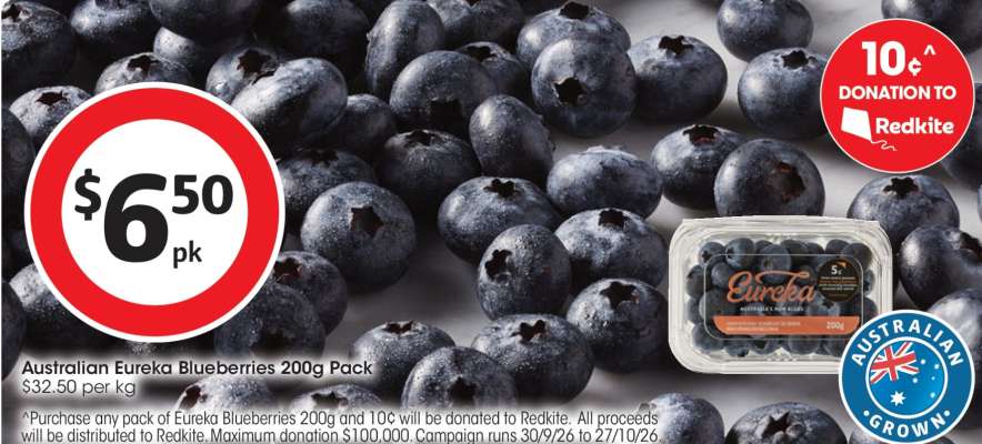 Australian Eureka Blueberries