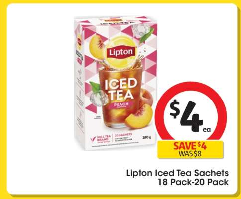 Lipton Iced Tea Sachets