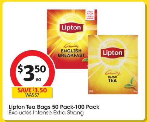 Lipton Tea Bags 50 Pack-100 Pack