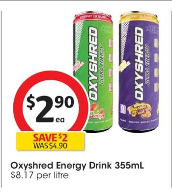 Oxyshred Energy Drink 355ml
