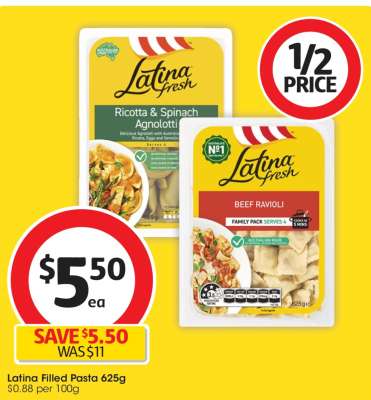 Latina Filled Pasta 625g
