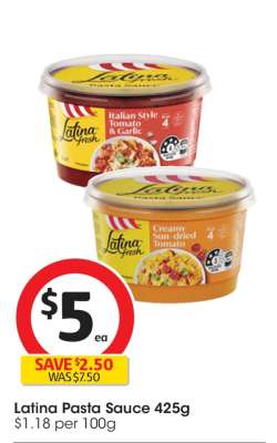 Latina Pasta Sauce 425g