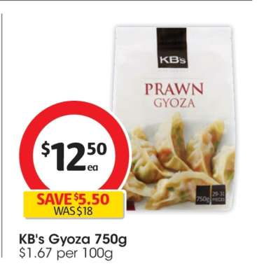 KB's Gyoza 750g