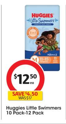 Huggies Little Swimmers 10 Pack-12 Pack
