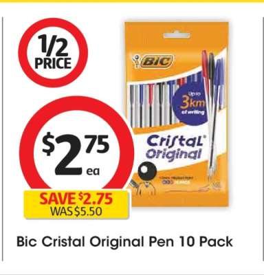 Bic Cristal Original Pen 10 Pack