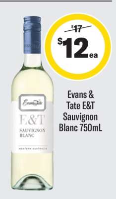 Evans & Tate E&T Sauvignon Blanc 750mL