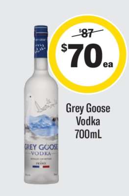 Grey Goose Vodka 700mL