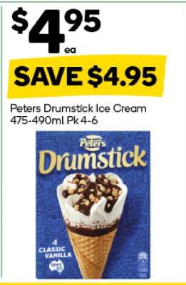 Peters Drumstick Ice Cream