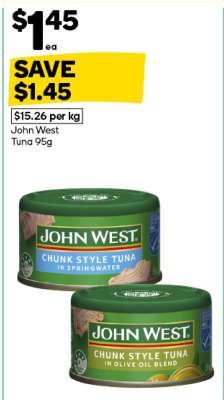 John West Tuna 95g