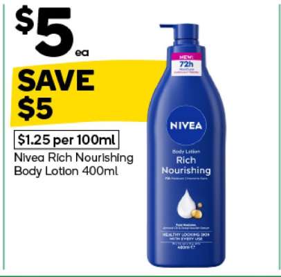 Nivea Rich Nourishing Body Lotion 400mL