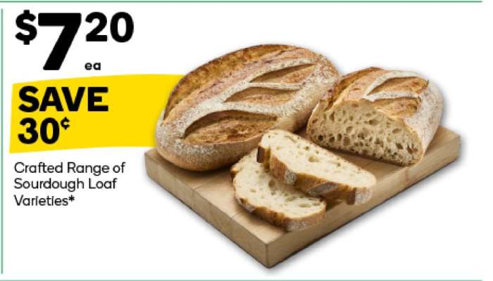Crafted Range of Sourdough Loaf Varieties