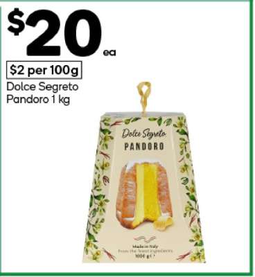Dolce Segreto Pandoro 1 kg