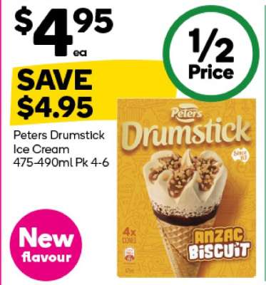 Peters Drumstick Ice Cream