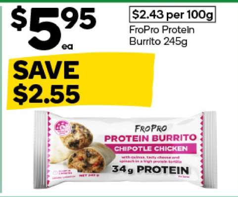 FroPro Protein Burrito 245g