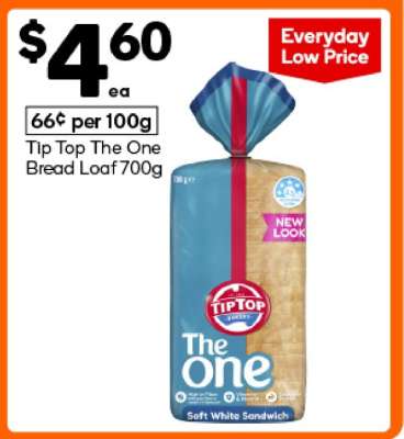 Tip Top The One Bread Loaf 700g