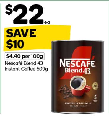 Nescafé Blend 43 Instant Coffee 500g