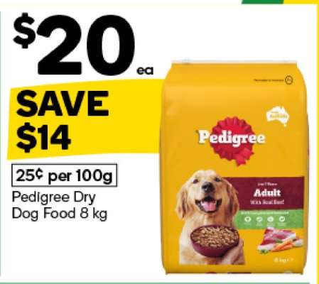 Pedigree Dry Dog Food 8 kg