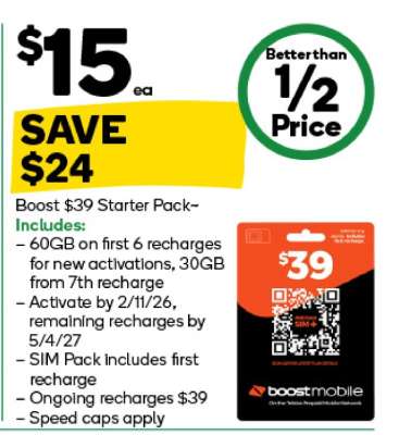 Boost $39 Starter Pack
