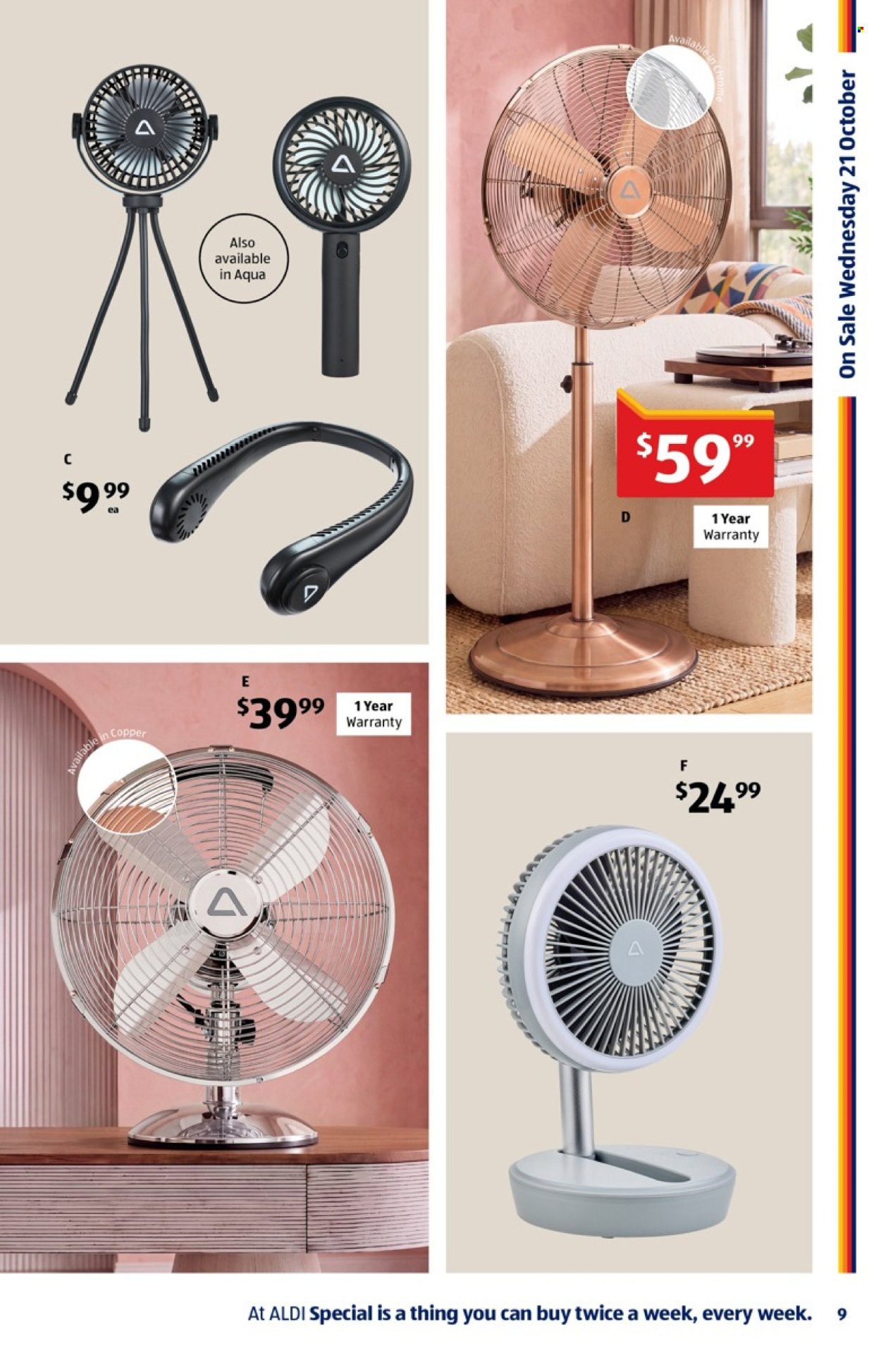 ALDI catalogue - 21 Oct 2026 - 27 Oct 2026. Page 9