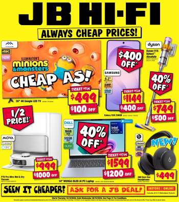 JB Hi-Fi Catalogue - 15 Oct 2026 - 28 Oct 2026.