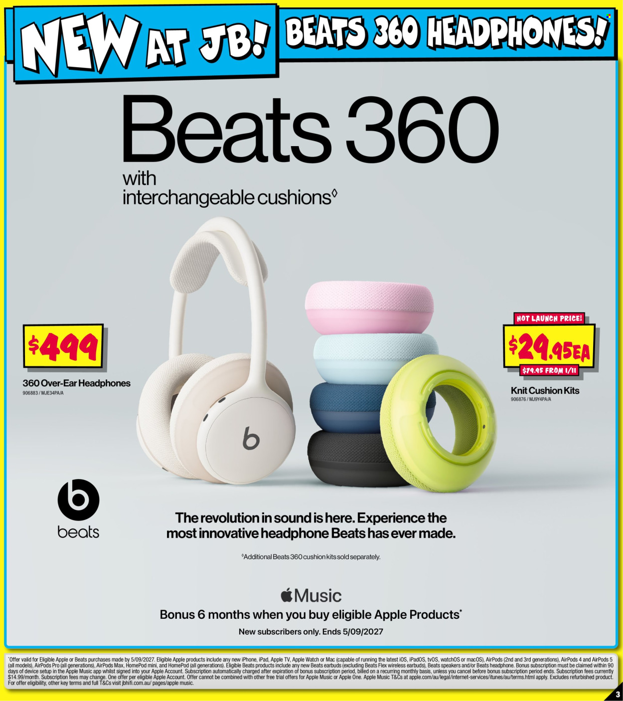 JB Hi-Fi catalogue - 15 Oct 2026 - 28 Oct 2026. Page 3