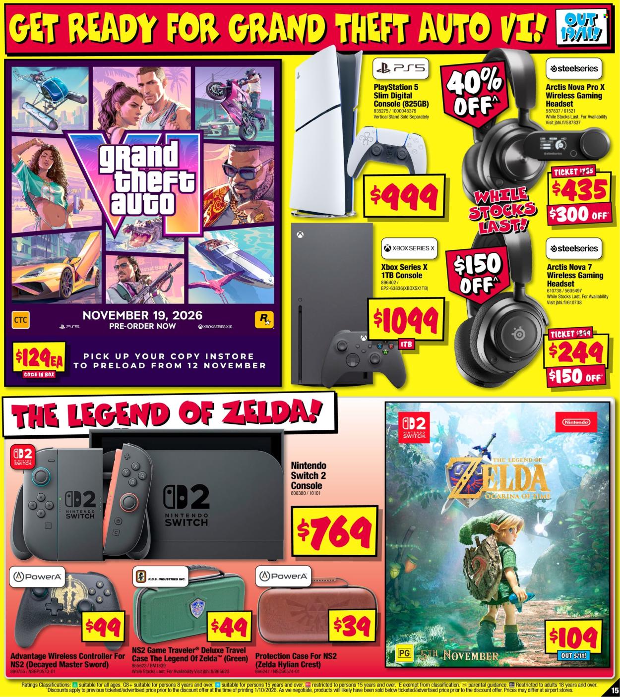 JB Hi-Fi catalogue - 15 Oct 2026 - 28 Oct 2026. Page 15