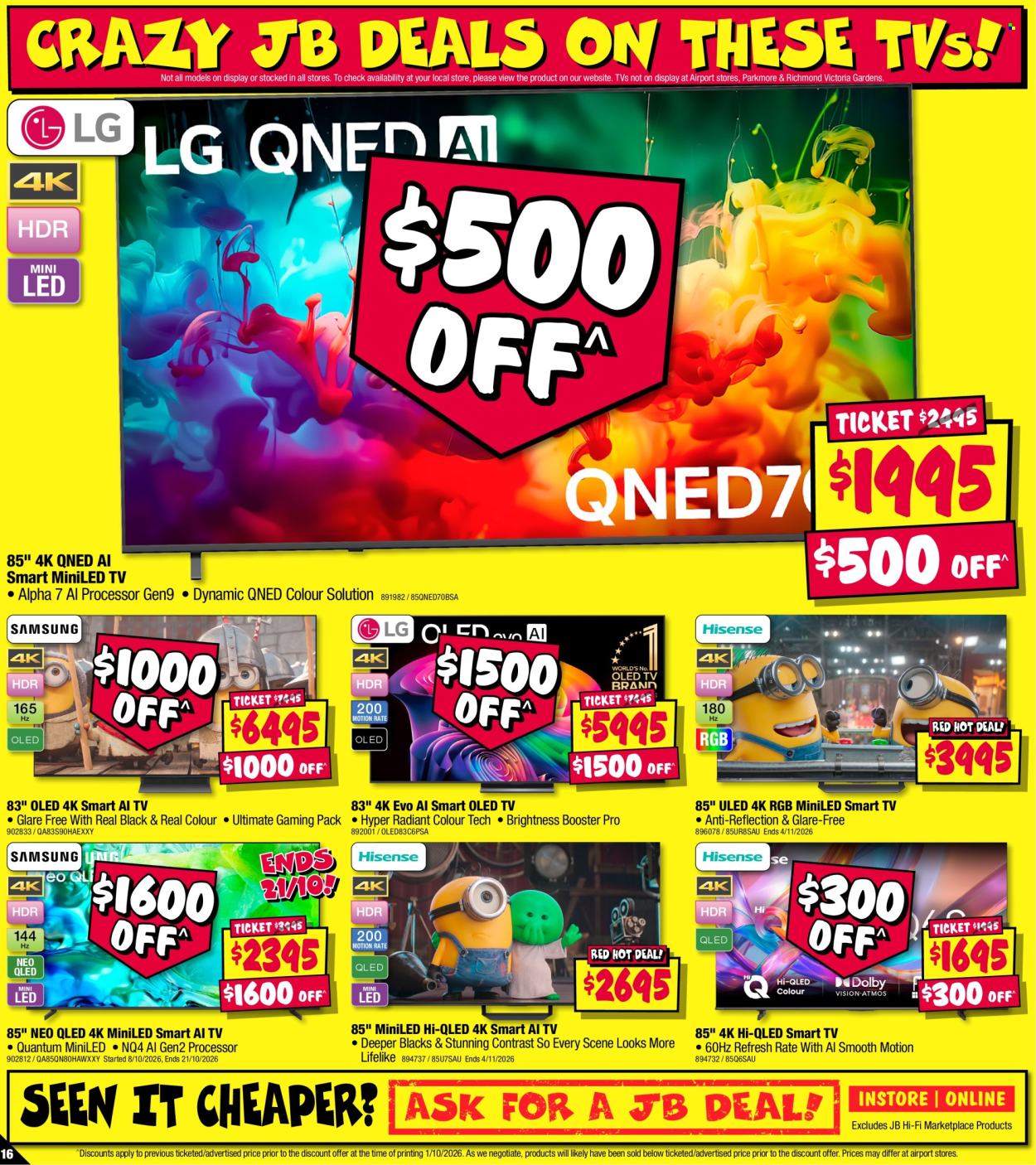 JB Hi-Fi catalogue - 15 Oct 2026 - 28 Oct 2026. Page 16
