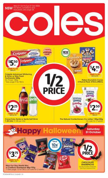 thumbnail - Coles catalogue