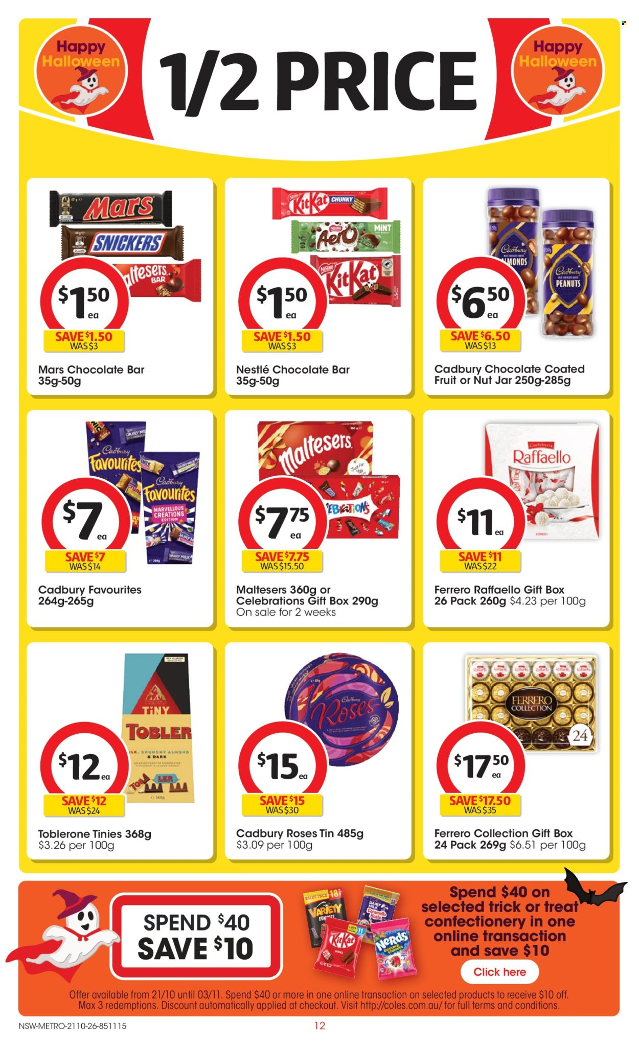 Coles catalogue - 21 Oct 2026 - 27 Oct 2026. Page 12