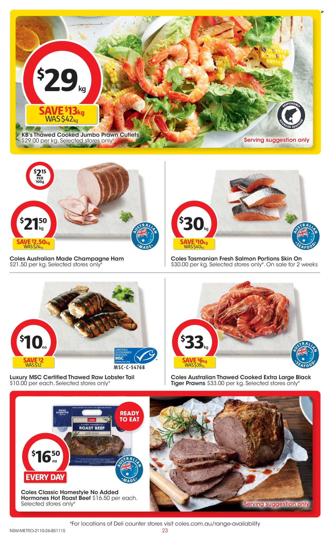 Coles catalogue - 21 Oct 2026 - 27 Oct 2026. Page 23