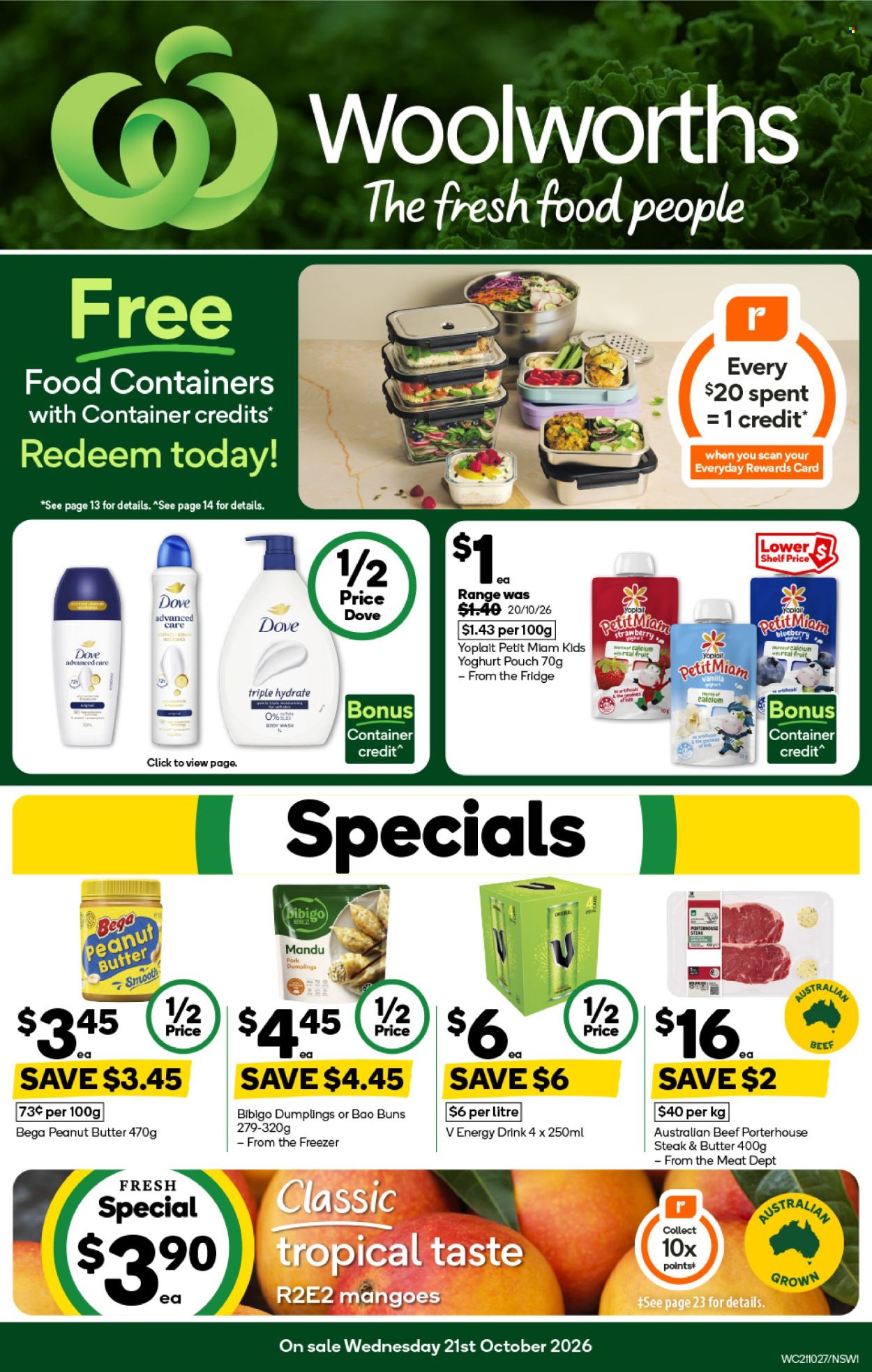 Woolworths catalogue - 21 Oct 2026 - 27 Oct 2026. Page 1