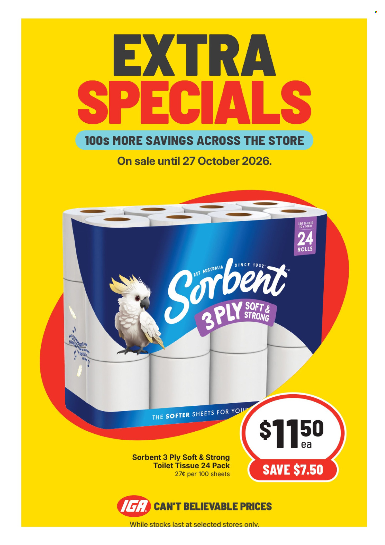 IGA catalogue - 21 Oct 2026 - 27 Oct 2026. Page 1
