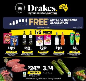 Drakes Catalogue - 21 Oct 2026 - 27 Oct 2026.