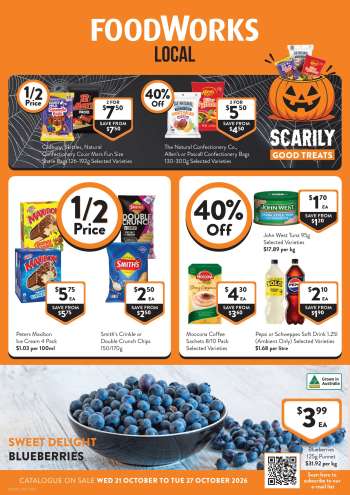 Foodworks Catalogue - 21 Oct 2026 - 27 Oct 2026.