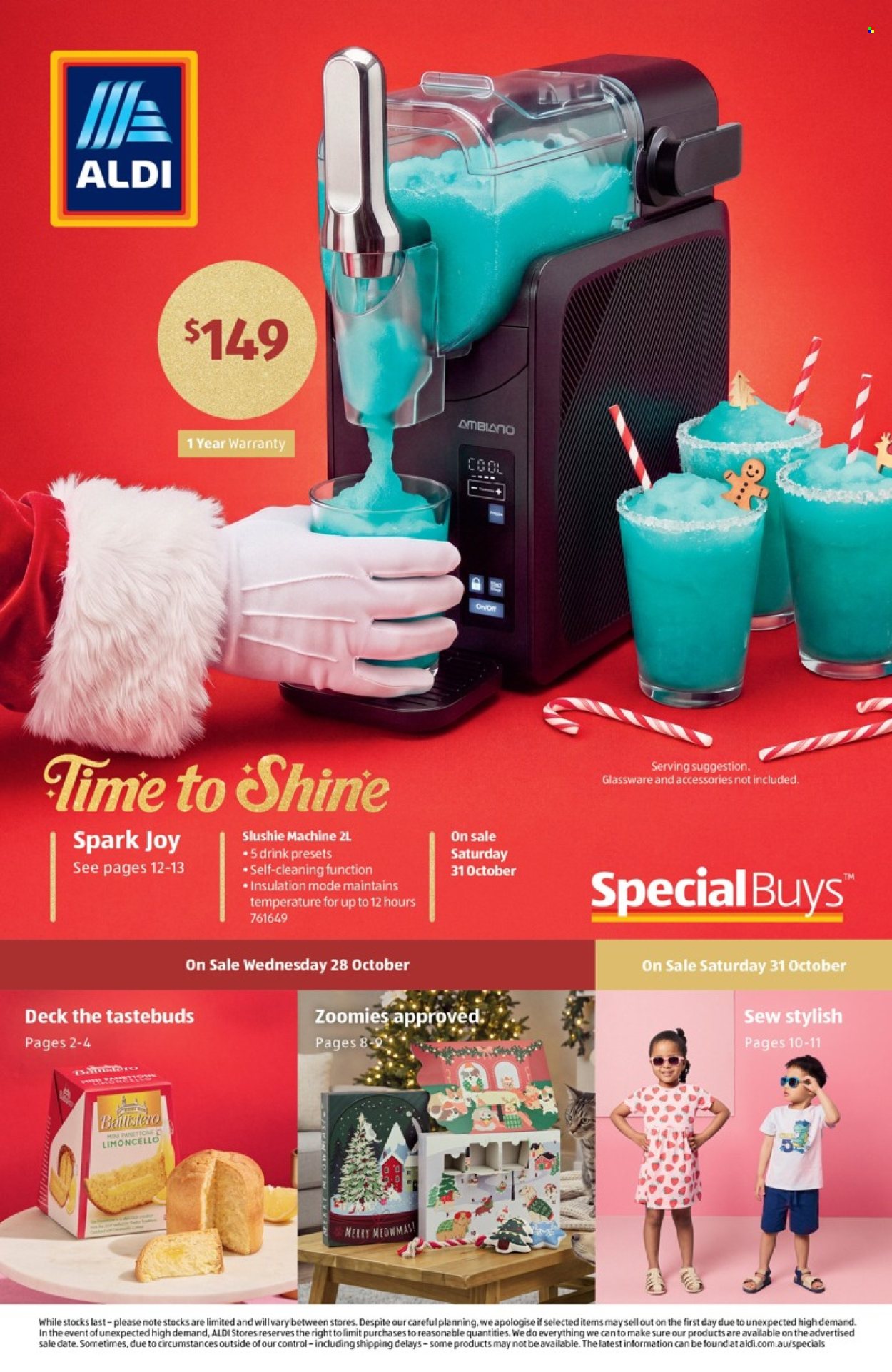 ALDI catalogue - 28 Oct 2026 - 3 Nov 2026. Page 1