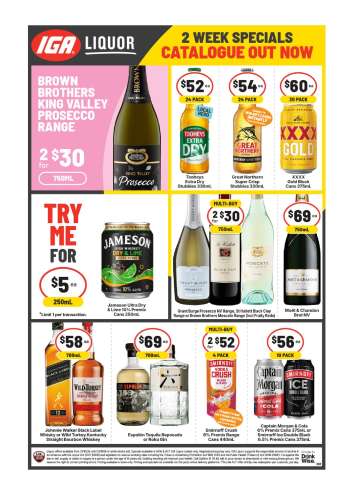 IGA LIQUOR Catalogue - 21 Oct 2026 - 3 Nov 2026.