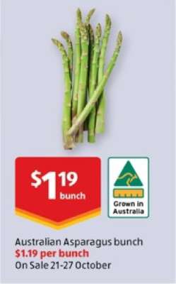 Australian Asparagus bunch
