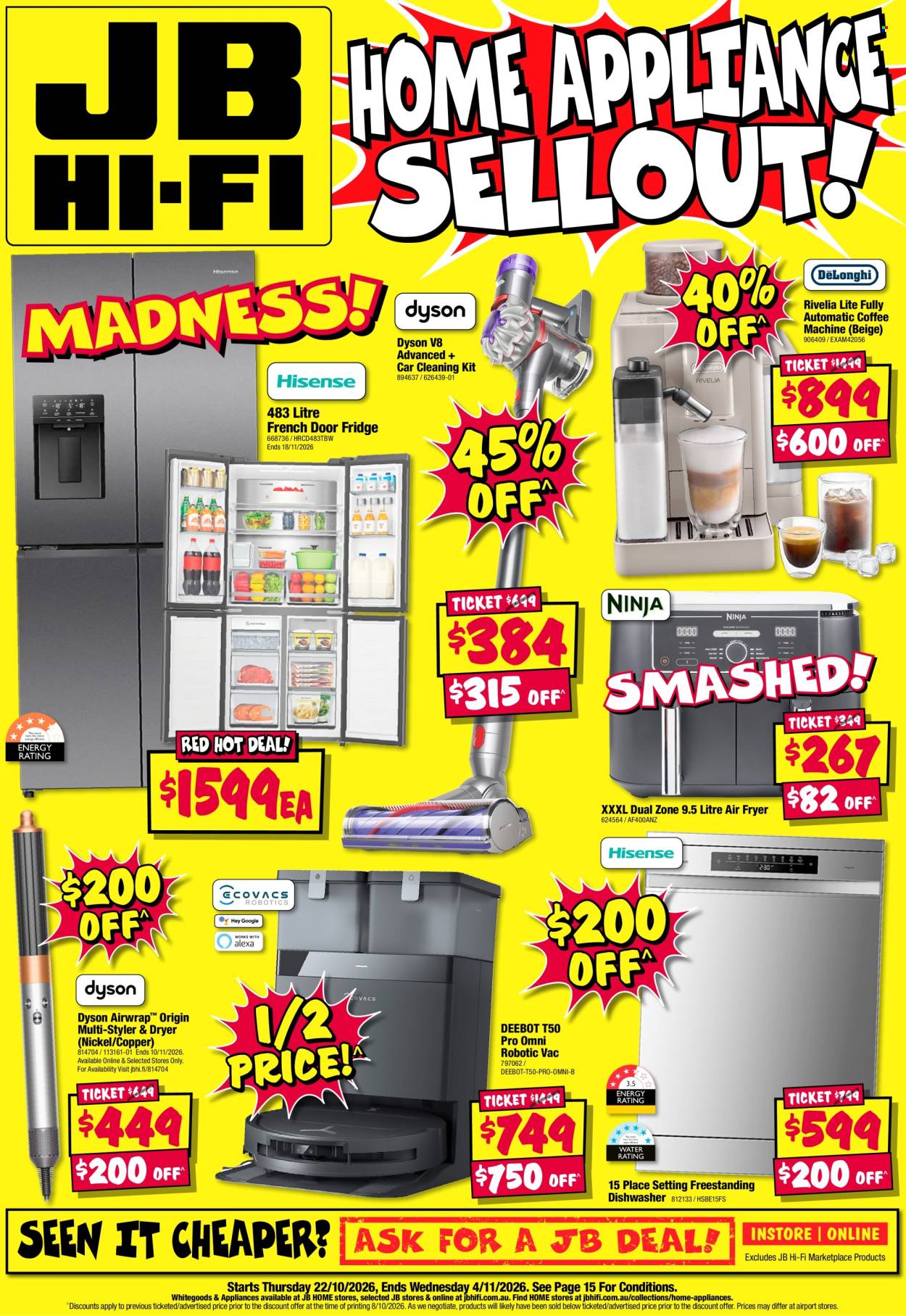 JB Hi-Fi catalogue - 22 Oct 2026 - 4 Nov 2026. Page 1