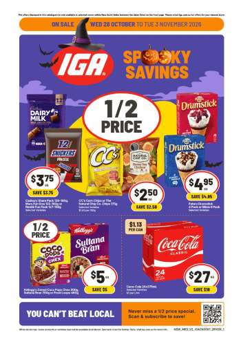 thumbnail - IGA catalogue